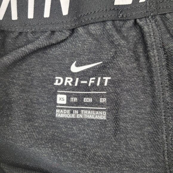 Nike Dri-Fit 5" shorts charcoal gray heather women's XS - Picture 4 of 8